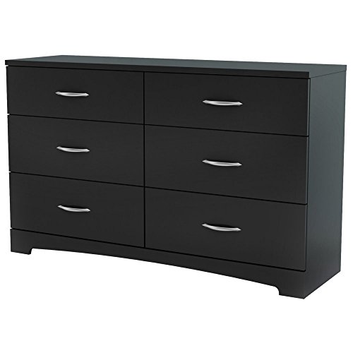 Step One 6-Drawer Dresser - Black