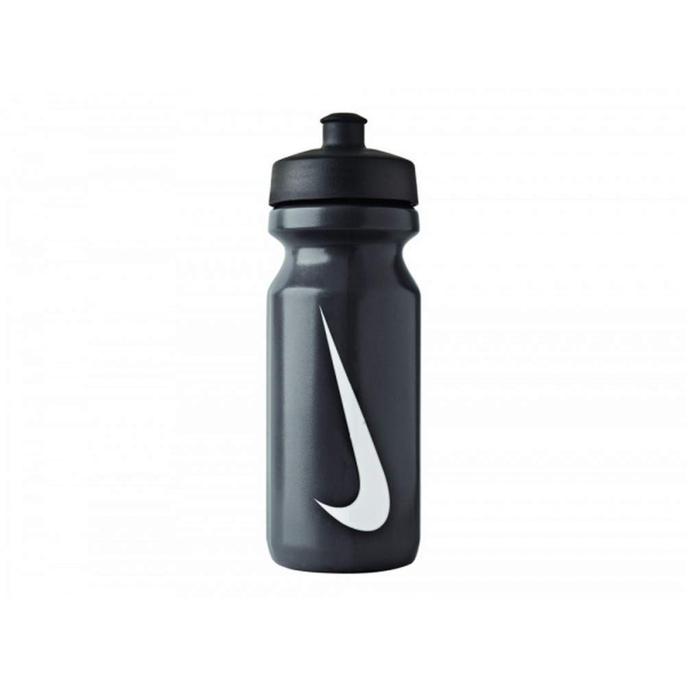 NIKE Unisex Big Mouth Water Bottle, Black/Black/White, 650 ml, Plastic