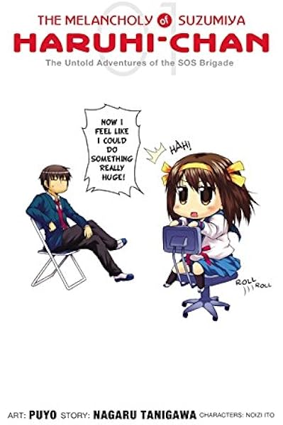 The Melancholy Of Suzumiya Haruhi Chan Vol 1 Manga The Melancholy Of Suzumiya Haruhi Chan 1 Tanigawa Nagaru 9780316089579 Amazon Com Books
