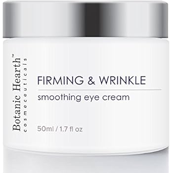Eye Cream by Botanic Hearth - Firming, Wrinkle Cream & Anti Aging Moisturizer for Face & Neck, Promotes Bright and Even Skin Tone, 1.7 fl oz