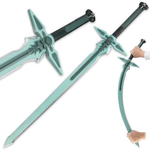 Blades World SAO FOAM Kirigaya Kazuto Kirito Light Emerald-Dark Repulser Great sword(FM-026-2)