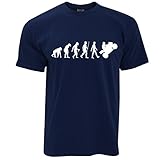 Evolution of Motorbike T-Shirt Motorcycle Rider Bike Biker Gift Funny Cool