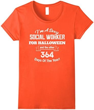 Womens Social Worker Sexy Office Job Profession Cheap DIY Costume Small Orange