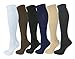 Compression Socks For Women and Men(6/7Pairs)-Best Medical for Running, Athletic