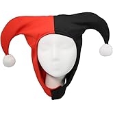 Black Red Headwear Classic Hat Deluxe Cosplay Costume Accessories – Costume Prop for Halloween & Collectors