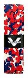 Vulcan Red, White, Blue Camo V050-RWBCAM Bat Grip Maze deb
