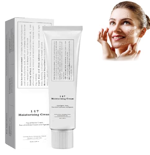 LBOYLOVE® 147 Barrier Repair Cream，Hyaluronic Acid combined with Ceramides Offers Deep Nourishment,Provides Daily Skin Barrier Repair Care,Korean Vegan formula, Applicable to All Skin Types