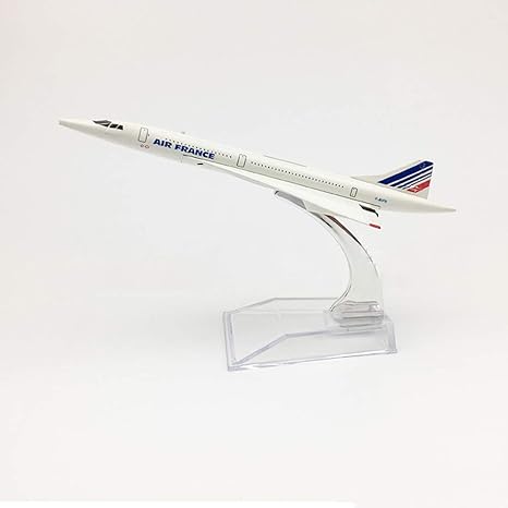 1:300 Air France Arospatiale Concord Scale Metal Model Aircraft, Highly Detailed Souvenir Model Aircraft Collection