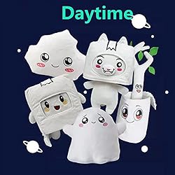 VARWANEO Luminous Cartoon Plush Doll, Foxy and Boxy