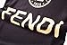 Fendi Black Short Sleeves Shirt Fashion Style T Size L