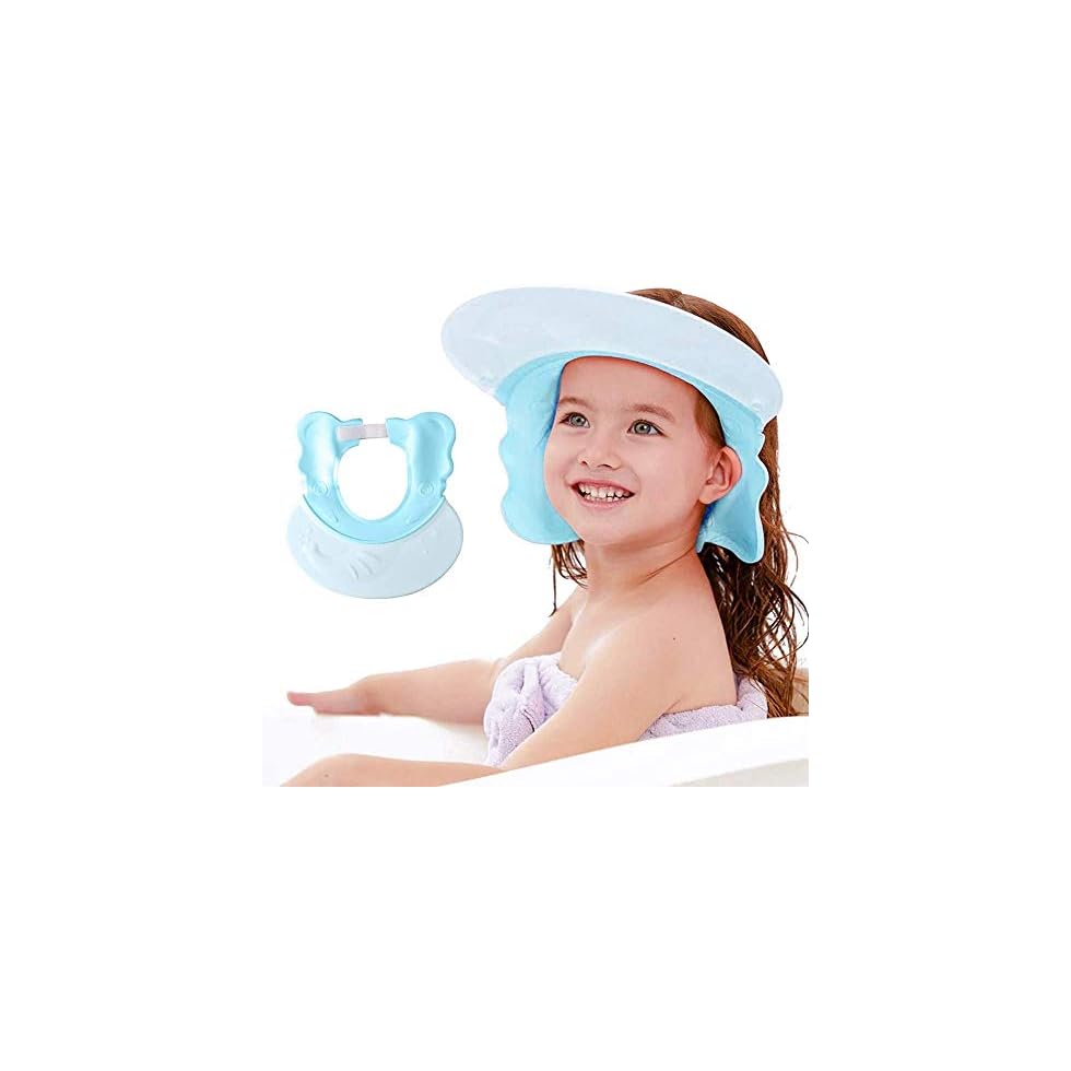 Maydolly Baby Shower Cap Bath Visor Adjustable Hair Washing Shampoo
