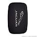 Massimiliano Incas Dobrev 5 Buttons Silicone Case Protector Key Fob Cover Smart Car Remote Holder for Jaguar XK, XKR XF XFR XJ XJL S-Type X-Type F-Type (Black)