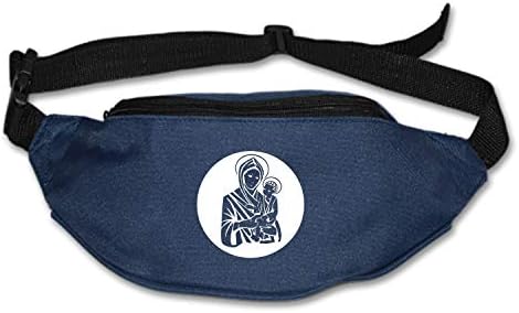 Myfa Sheeran Travel Fanny Bag Waist Pack Super Lightweight for Travel Cashier's Box, Tool Kit