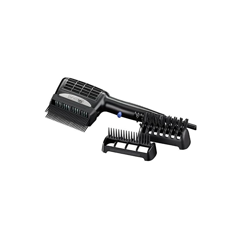 INFINITIPRO BY CONAIR 1875W 3-in-1 Ceramic Styler; 3 Attachments to Detangle/ Straighten/ Volumize