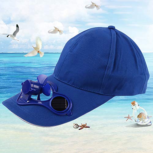 Solar Power Fan Cap Maserfaliw Unisex Outdoor Fishing Baseball Cap with Solar Power Cool Fan Casual Beach Hat - Black, Home Life, Office, Holiday Gifts. - Thumbnail 7