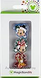 Disney Parks Santa Mickey, Minnie, Pluto Christmas Set 3 MagicBandits Magic Band Bandits