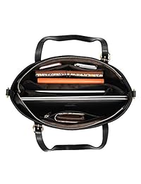 Kattee - Bolso bandolera de piel de vaca para mujer