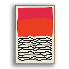 Framed Canvas Wall Art for Living Room,...