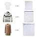 AOTUNO Mesh Laundry Bags for Bra Lingerie,Laundry,Blouse, Hosiery, Stocking, Underwear,Protection Washing Bag Travel Storage Bag (1 X-Large, 2 Large&2 Medium)