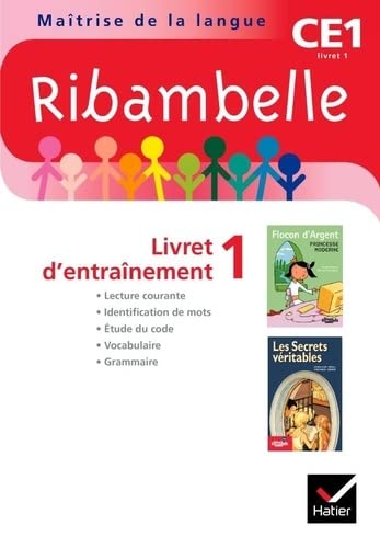 Ribambelle CE1 2010 série Rouge, livret d'entraînement N°1 NON VENDU SEUL Compose le 9344904