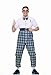 Forum Novelties Men's Fabulous 50's Class Nerd Costume, Multi, Standard