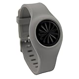 VOMA USA Newest Jawbone Up Move Buckle Bracelet - Adjustable Wristband and Wristwatch Style - Silicone Replacement Secure Band with Chrome Watch Clasp and Fastener Buckle(Gray)