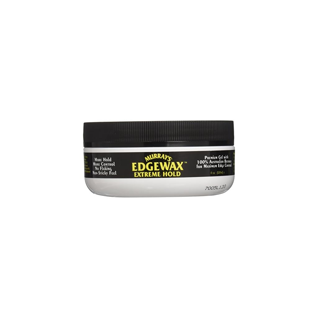 Murray's Edge Wax Extreme Hold, 4 Ounce (952881_SML) Black Hair Information