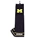 Team Golf NCAA Michigan Wolverines Embroidered Golf Towel Embroidered Golf Towel, Checkered Scrubber Design, Embroidered Logo