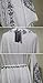 R.Vivimos Womens V Neck Bell Sleeve Vintage Floral Embroidered High Low Long Dresses Medium White