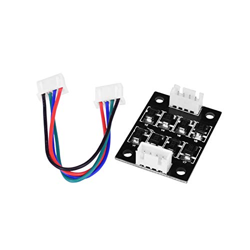 TL Smoother Addon Modules Hotetey 4 Pcs 3D Printer Accessories Filter for Pattern Elimination Motor Clipping Filter 3D Printer Stepper Motor Drivers