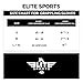 Elite Sports Essential Pro Style MMA Half Mitts Gloves (White/Black, Large/X-Large)