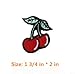 20 Pcs Random assorted 3-10cm Iron On Embroidered Applique DIY Decoration Patch Set - Hamburger French Fries Ice Cream Fruit Pineapple Cherry Strawberry Milk Balloon Banana Cocktail Donut Patch