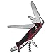 Swiss Army Victorinox Delemont Collection 130mm/5.1" Rangergrip 79 Pocket Tool, Red/Black