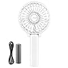 EasyAcc Handheld Electric Fans Mini Portable Outdoor Fan with Rechargeable 2600 mAh Foldable Handle Desktop for Home and…