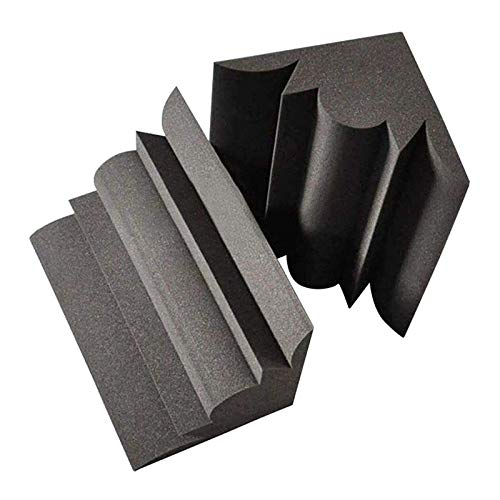 GARLIC PRESS12 Stück Akustikschaumstoff Schallschutz Schaum Matte Akkustik Platten Noppenschaumstoff Breitbandabsorber… – Bild 3