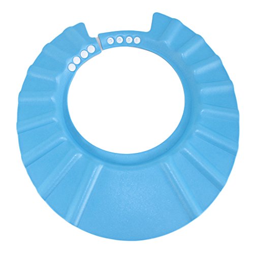Dianoo Children Baby Kids Waterproof Bathing Cap Shampoo Shower Protect Hat Adjustable Set of 3