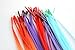 Bright & Pretty Colors Synthetic Hair Extension Kits, 50 PCS Assorted Colors Stick Tip Hair Extensions