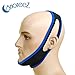 SnoreezTM Anti Snoring Chin Strap Device - Advanced Snore Stopper - Sleep Aid that Stops Snoring & Eases Breathing - Snore Relief Jaw Support Guard - Natural, Comfortable & Adjustable