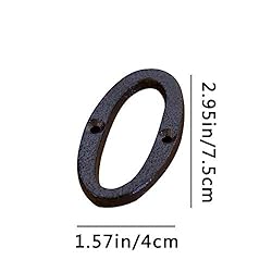 Betorcy 3 Inch Address Number, House Numbers for