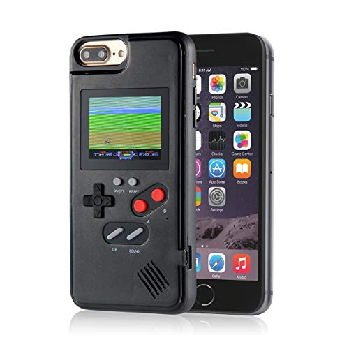 Gameboy Case for IPhone, Aolvo Retro 3D Protective Cover Case with 36 Small Game, Full Color Display, Shockproof Video Game Case for IPhone X/XS/MAX/XR, IPhone8/8 Plus, IPhone 7/7 Plus, IPhone 6/6Plus