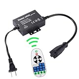 Bravelight Power, Dimmable String Lights Wireless Switch,Outdoor Remote Control Dimmer 1000W Max, Black