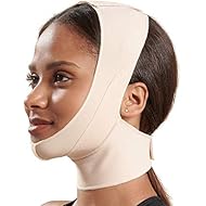 Marena Recovery Compression Chin Strap with Mid-Neck Coverage for Post-Op Mask