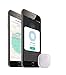LAUCO Bluetooth Finder Tracker Locator for Wallet Bag Smart Phone Anti-Lost Tag Nut Find 3 with App Control for iOS Android Devices at Home, Office,Outdoors (Peach White)