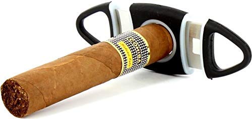 2PK Cigar Gift Set Guillotine Cigar Cutter and Cigar Punch Keychain