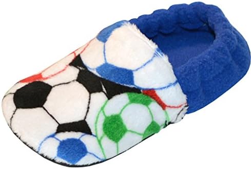 BePe Baby Toddler and Little Kids No Slip House Slipper Shoes - Soccer - Size 9/10
