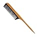 Rat Tail Comb - pureGLO Best Teasing Hair Comb Fine Tooth Parting Comb Wooden Styling Comb with Premium Gift Box