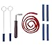 8pcs Piano Tuning Tuner Tool Kit Wrench Hammer Rubber Mute Felt Temperament Strip Fixing Tool Set Kit