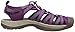 KEEN Women's Whisper Closed Toe Sport Sandals, Grape Kiss/Grape Wine, 8