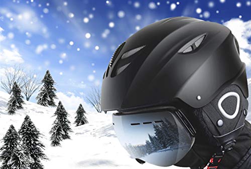 OBOSOE Ski Snowboard Snow Goggles, Interchangeable Lens 100% UV400 Protection Snow Goggles Adult Men,Women,Youth,Boys-Anti-Fog Wide Spherical Safety Goggles - Thumbnail 4