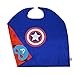 Babylian Super Hero Dress Up Costumes with Masks and Cape for Kids (4 in pack)